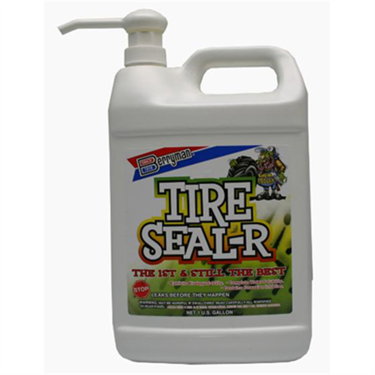 What does the tire sealing compound do?