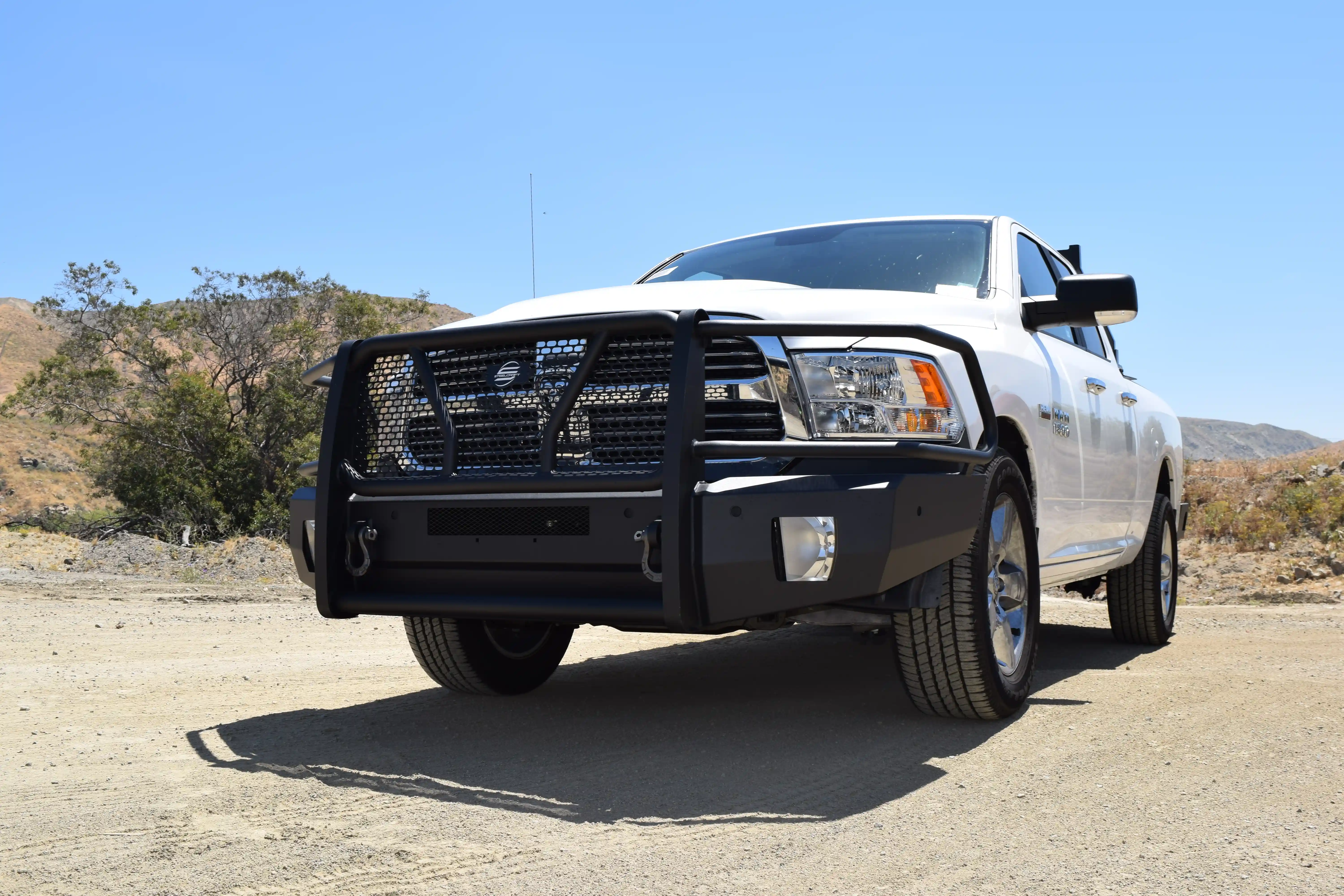 How does this bumper enhance vehicle functionality?