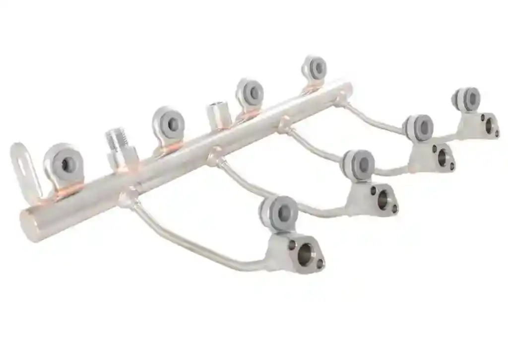 What is the HS code for fuel injector rail?