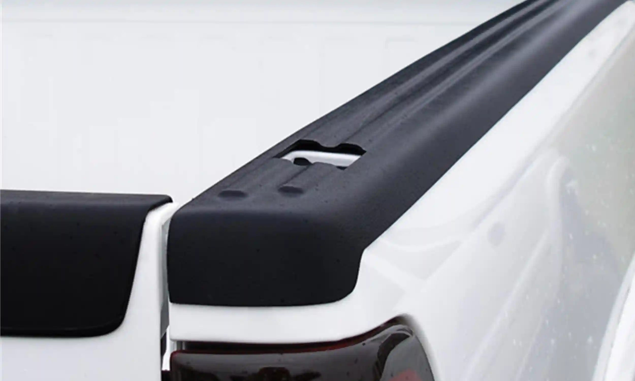 How does the installation of the rail protector work?