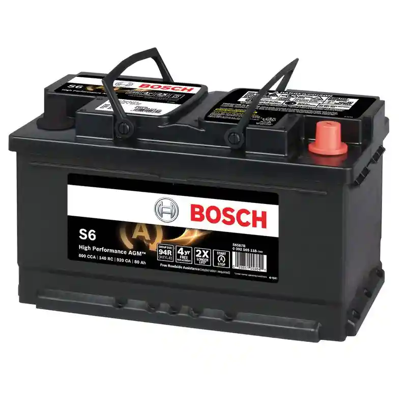 How do you read the date code on a Bosch battery?