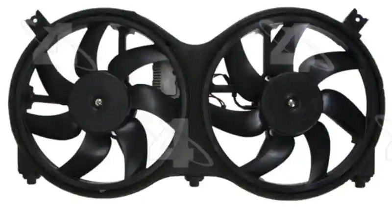 Why is this fan assembly ideal for replacing old components?