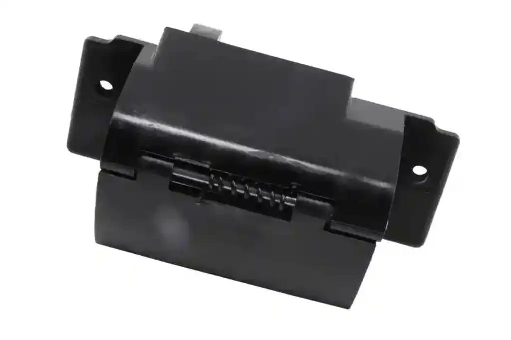 What material is the liftgate latch handle made from?