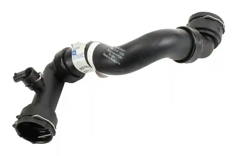 What are the two different types of radiator hoses?