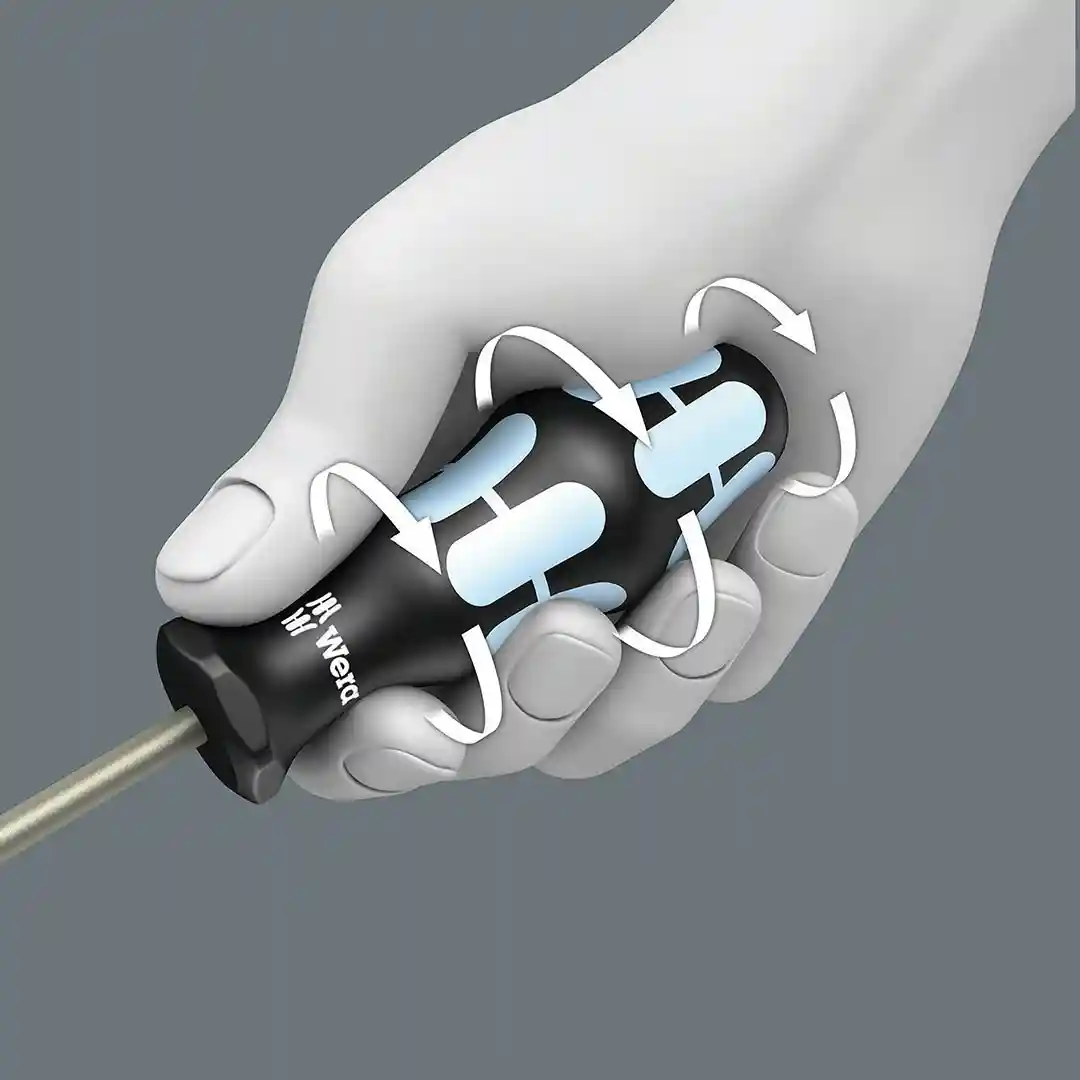 How many pieces are included in the Wera Screwdriver Set?