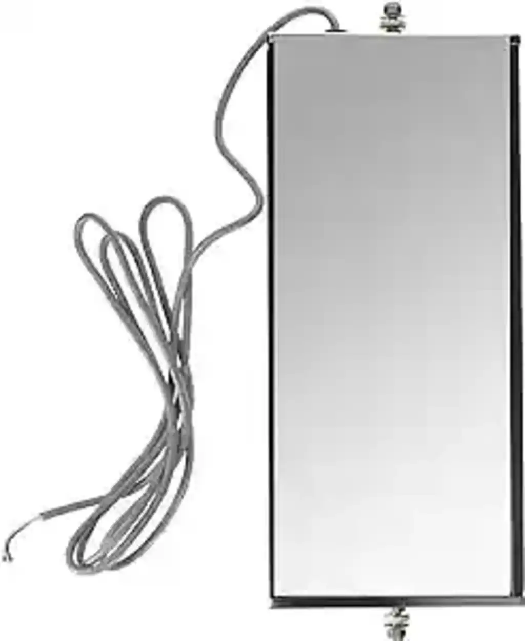What is the back material of the mirror?