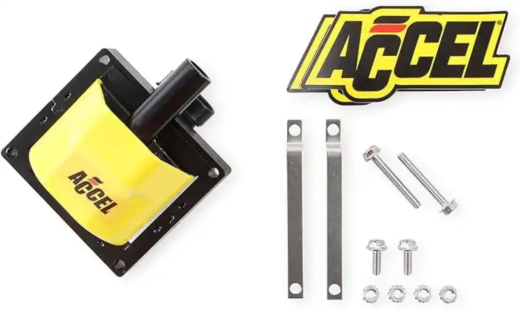 What is the maximum voltage output of the ignition coil?