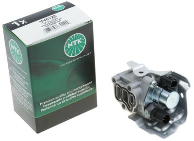 What does an engine variable valve timing VVT solenoid do?