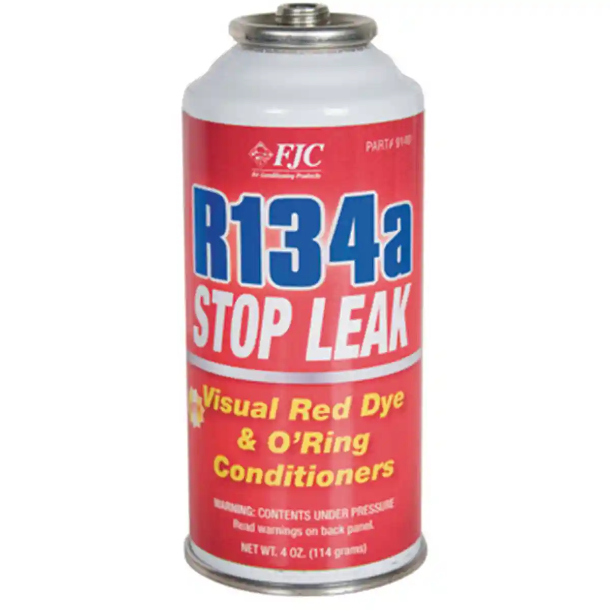 Does the FJC 9140 recharge the system for cold air and seal leaks too?
