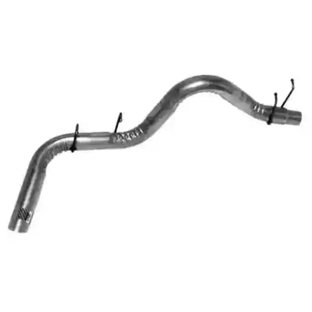 What material is the exhaust pipe made from?