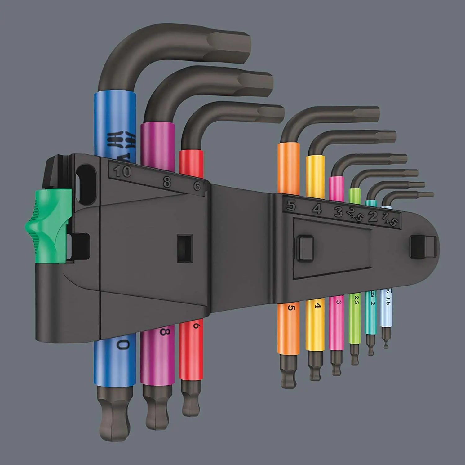 How do you use an Allen wrench set?